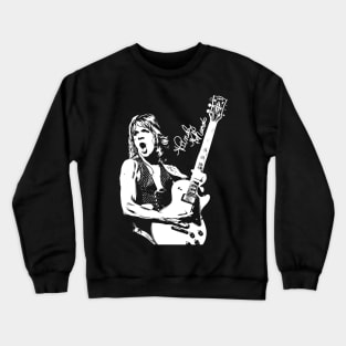 Randy Rhoads Tribute, Randy Rhoads Jackson Music Heavy Metal Guitarist Crewneck Sweatshirt